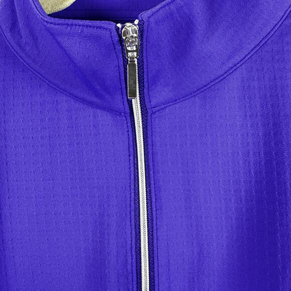 Woman long sleeve, front zippered cool blast shirt/jacket with mesh vents - Picture 4 of 8